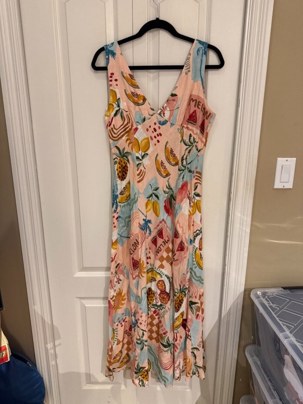 EUC Paper Hearts Fruit Dress